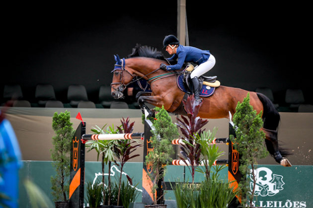 Luciana Lóssio vence qualificativa GP Top Riders e cavaleiro da casa