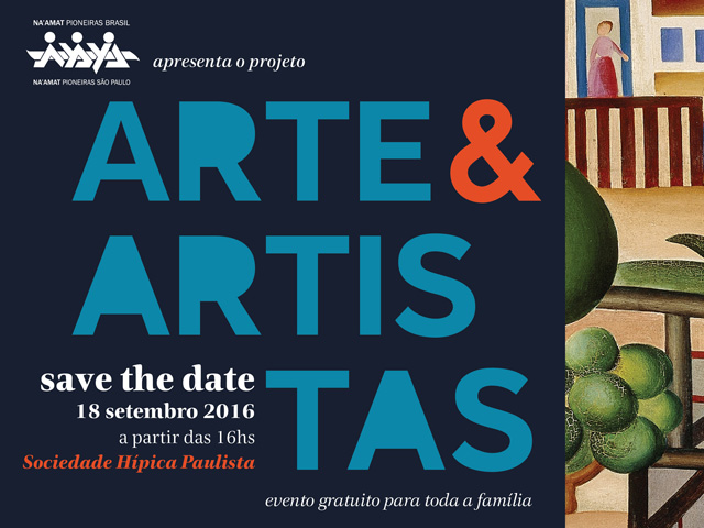Na’amat Pioneiras convidam para evento beneficente “Arte & Artistas” na Hípica Paulista