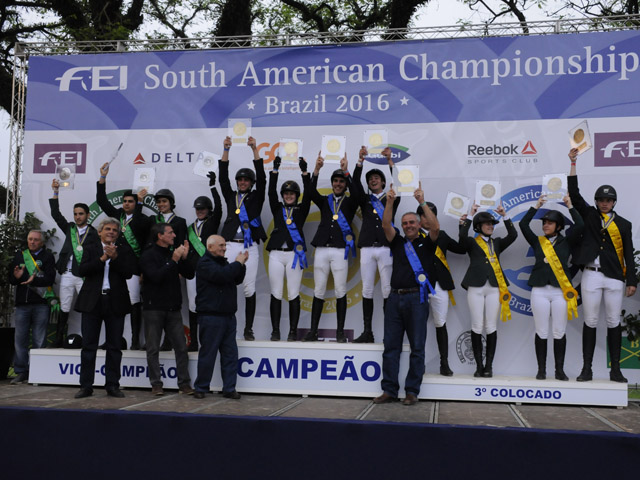 Young Riders do Brasil conquistam prata e bronze no Sul Americano; Giulia Scampini vem em 4º no Individual