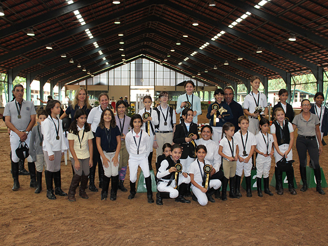 Super participação e bons resultados na 1ª Prova da Escola de Equitação SHP