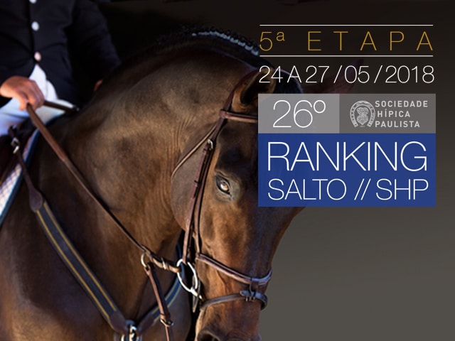 24 a 27/5 | 5ª Etapa Ranking de Salto – R$ 68 mil em premiação: inscrições!
