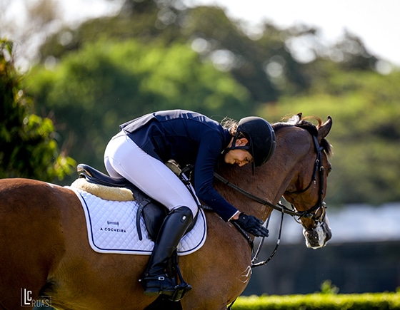 Vitória para Stephanie Behar no Brasileiro de Amazonas Top 1.30m e Carolina Borja é vice, a 1.20m