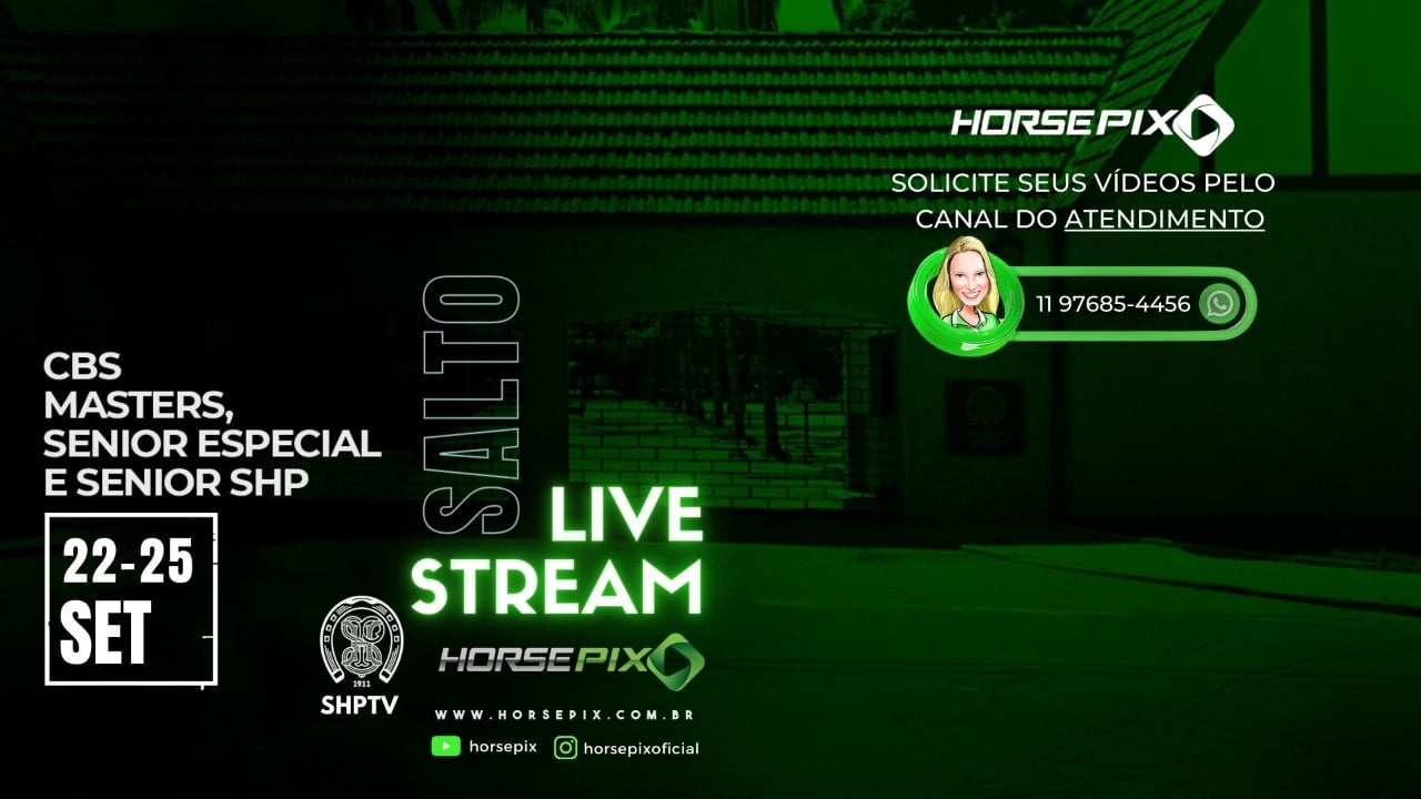 SHPTV AO VIVO: Brasileiro Senior, Senior Especial e Masters – SHP 2022 – Horsepix