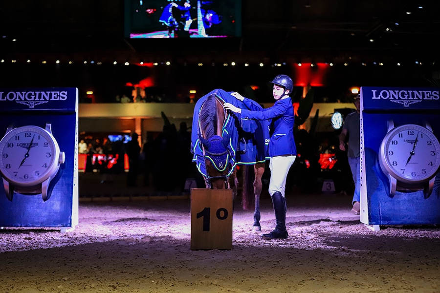 Jovem talento Felipe Greco é o campeão da Copa Ouro no Longines SP Horse Show