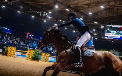 Flávio Grillo fatura qualificativa do GP Longines e Juliano Carlos, a Copa Ouro, no Indoor 2024