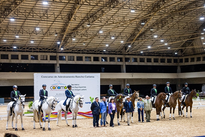 Ótima participação no Indoor de Adestramento – CDI2* e CAN Rancho Cariama – na Sociedade Hípica Paulista; estrutura e qualidade dos cavalos novos foram destaque