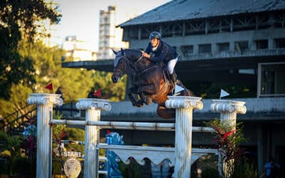 Vitória do top da casa José Luiz de Carvalho e Quiet van´t Zorgvliet na primeira prova a 1.50m na 54ª Copa São Paulo