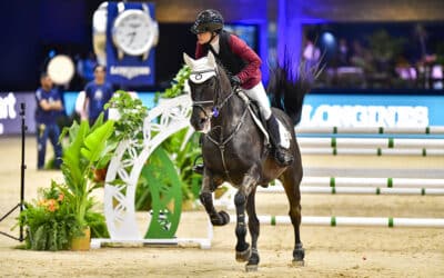 Placar final Top 10 Série 1.15m | Sócios Katia Loeb, campeã, Julia Miguel e Giancarlo Aquino, vice, Sergino Mendonça e Tiago Schietti, bronze