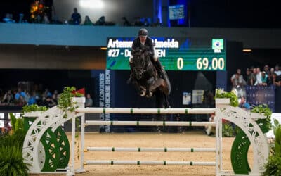 Artemus de Almeida fatura qualificativa do GP Longines e Raphael Leite, a Copa Ouro no Longines São Paulo Horse Show